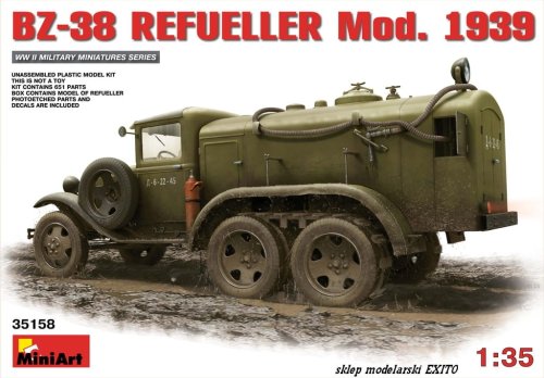 Przejdź do produktu MINIART 35158 - 1:35 BZ-38 Refueller mod.1939