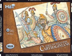 HAT 9020 - 1:32 Hannibals Carthaginians - African Heavy Infantry