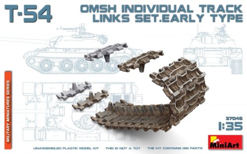 Przejdź do produktu MINIART 37046 - 1:35 T-54 OMSh Individual Track Links Set Early Type
