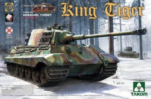 TAKOM 2073 - 1:35 King Tiger Sd.Kfz.182 Henschel Turret - full interior