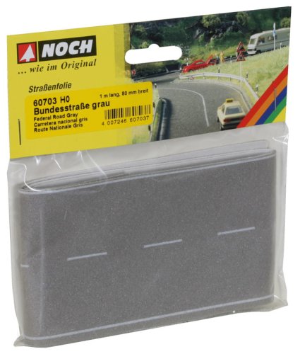 Przejdź do produktu NOCH 60703 - 1:87 (H0) Federal Road, grey, 100 x 8 cm - Jezdnia, kolor szary