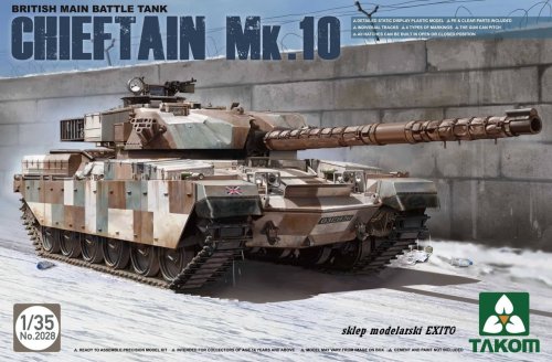 Przejdź do produktu TAKOM 2028 - 1:35 Chieftain Mk.10 British Main Battle Tank
