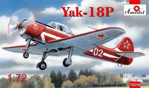 Przejdź do produktu AMODEL 72318 - 1:72 Yakovlev Yak-18P