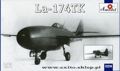 Przejdź do produktu AMODEL 72274 - 1:72 Lavochkin La-174 TK