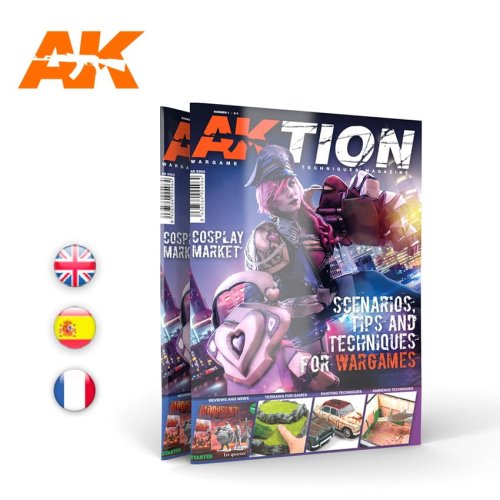 Przejdź do produktu AK INTERACTIVE 6300 - Aktion 1 The Wargaming Magazine