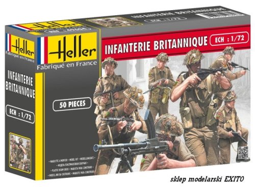Przejdź do produktu HELLER 49604 - 1:72 British Infantry