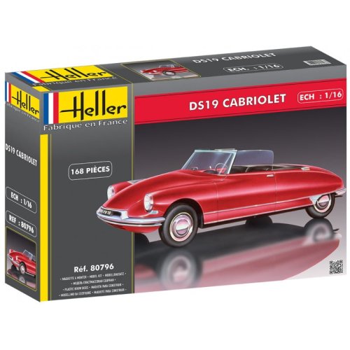 Przejdź do produktu HELLER 80796 - 1:16 Citroen DS19 Cabriolet