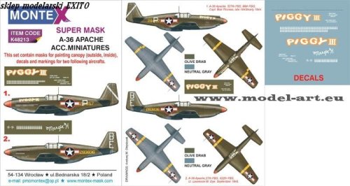 Przejdź do produktu MONTEX K48213 - 1:48 A-36 Apache