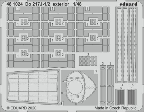 Przejdź do produktu EDUARD 481024 - 1:48 Do 217J-1/2 exterior