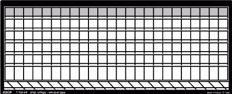 Przejdź do produktu ABER 1:150-04  - 1:150 Ship railing - window type (relingi, typ oknowy)