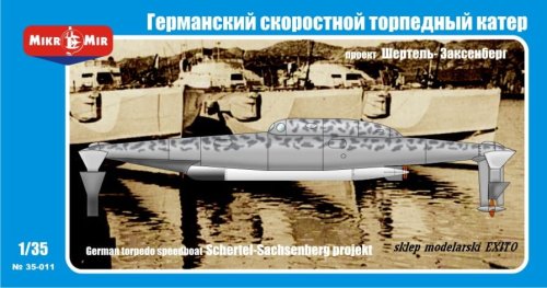 Przejdź do produktu MIKROMIR 35011 - 1:35 German Torpedo Speedboat Schertel-Sachsenberg