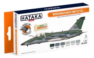 HATAKA CS74 - Zestaw farb Modern Brazilian AF vol. 1