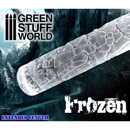 Przejdź do produktu GREEN STUFF 1225 - Wałek do odciskania faktury spękanej ziemi / lodu