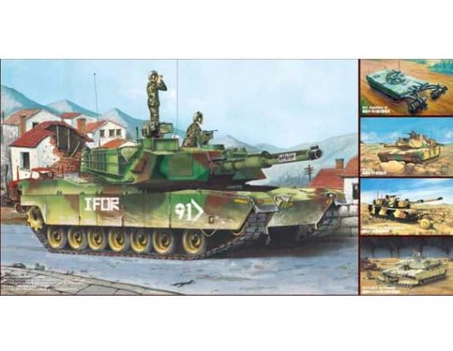 Przejdź do produktu TRUMPETER 01535 - 1:35 M1A1/A2 Abrams 5in 1