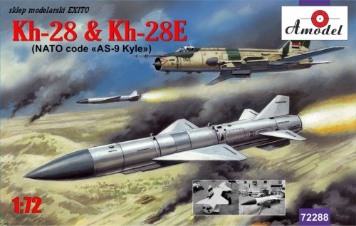 Przejdź do produktu AMODEL 72288 - 1:72 Kh-28 & Kh-28E