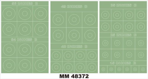 Przejdź do produktu MONTEX MM48372 - 1:48 RAF Roundels type B