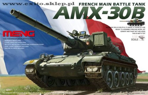 Przejdź do produktu MENG MODEL TS003 - 1:35 French AMX-30B Main Battle Tank