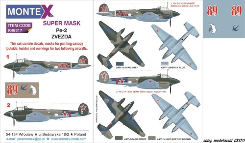 Przejdź do produktu MONTEX K48317 - 1:48 Pe-2