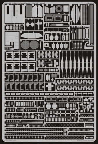 Przejdź do produktu EDUARD 53033 - 1:72 S-100 Schnellboot  Flak 38 20mm