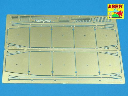 Przejdź do produktu ABER 35A018 - 1:35 Side skirts for Pzkpfw IV G, Brummbar early