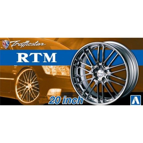 Przejdź do produktu AOSHIMA 05371 - 1:24 Felgi + Opony Trafficstar RTM 20inch