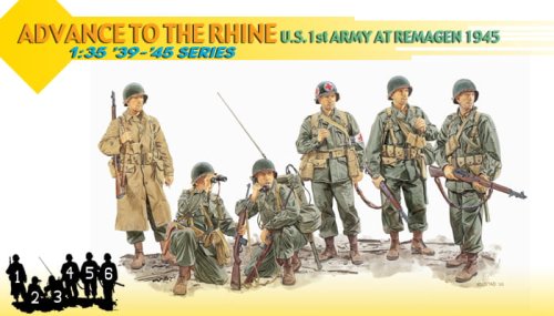 Przejdź do produktu DRAGON 6271 - 1:35 Advance To The Rhine U.S. 1st Army at Remagen 1945