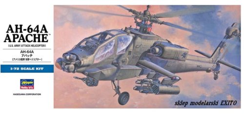 Przejdź do produktu HASEGAWA D06 - 1:72 AH-64A Apache