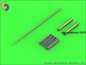 MASTER AM-72-074 - 1:72 Shenyang J-6/F-6 końcówki działek 30mm i rurka Pitota