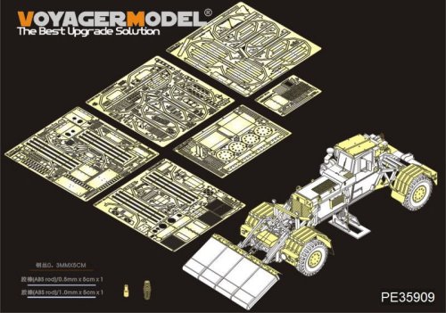 Przejdź do produktu VOYAGER PE35909 - 1:35 Modern US Husky Mk.III Vehicle Mounted Mine Detector VMMD w/GPRS