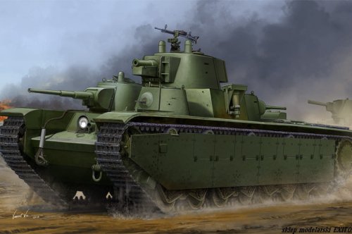 Przejdź do produktu HOBBY BOSS 83844 - 1:35 Soviet T-35 Heavy Tank - Late