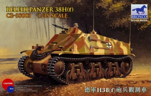 Przejdź do produktu BRONCO CB 35003 - 1:35 German Befehlpanzer H38(f)