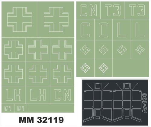 Przejdź do produktu MONTEX MM32119 - 1:32 Arado Ar 196