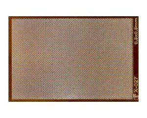 PART X027 -  Drilled Plates 0,5mm x 0,5mm wattled