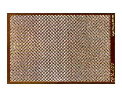 Przejdź do produktu PART X027 -  Drilled Plates 0,5mm x 0,5mm wattled