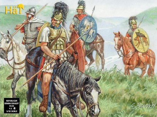 Przejdź do produktu HAT 9021 - 1:32 Republican Roman Cavalry