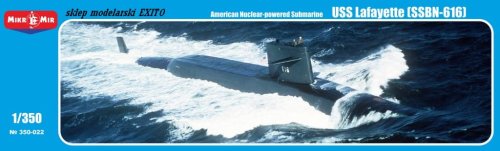 Przejdź do produktu MIKROMIR 350022 - 1:350 USS Lafayette ( SSBN-616 )