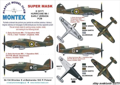Przejdź do produktu MONTEX K32171 - 1:32 Hurricane I Early