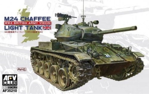 Przejdź do produktu AFV CLUB 35210 - 1:35 M24 Chaffee WW2 British Army Light Tank