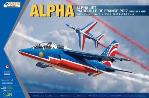 Przejdź do produktu KINETIC 48064 - 1:48 Alpha Jet Patrouille de France 2017