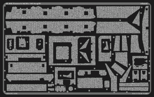 Przejdź do produktu EDUARD 35483 - 1:35 Zimmerit Sd.Kfz.163 StuG.IV