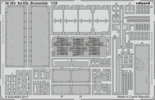 Przejdź do produktu Eduard 36363 - 1:35 Sd.Kfz. 166 Brummbär