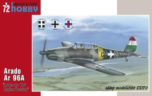 Przejdź do produktu SPECIAL HOBBY 72325 - 1:72 Arado Ar 96A Argus As 10C Engine Version