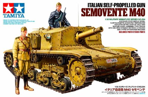 Przejdź do produktu TAMIYA 35294 - 1:35 Italian Self-Propelled Gun Semovente M40