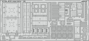 EDUARD 481020 - 1:48 Mi-24 cargo interior