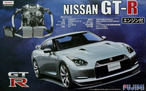 Przejdź do produktu FUJIMI 037943 - 1:24 ID-131 Nissan GT-R (R35) w/Eng.