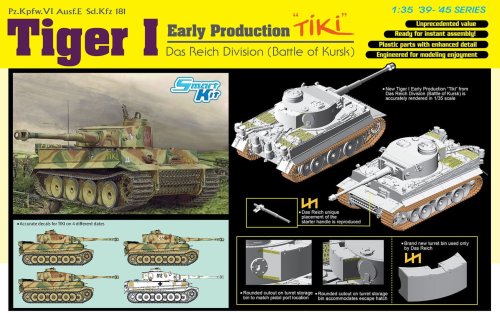 Przejdź do produktu DRAGON 6885 - 1:35 Tiger I Early Production TiKi Das Reich Division