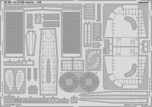 Przejdź do produktu EDUARD 48964 - 1:48 Su-27UB exterior