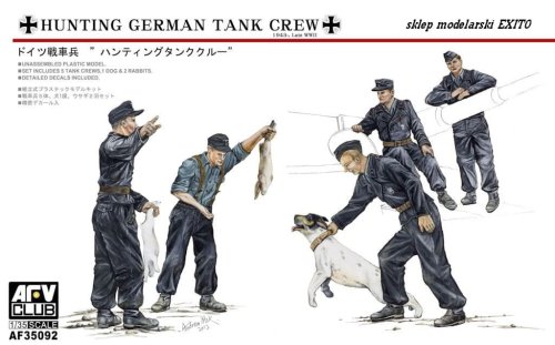 Przejdź do produktu AFV CLUB 35092 - 1:35 Hunting German Tank Crew