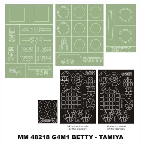 Przejdź do produktu MONTEX MM48218 - 1:48 G4M1 Betty
