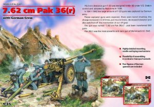 ICM 35801 - 1:35 7,62 cm Pak 36